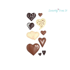 Sweetly Does It Hearts and Sweet Treats Themed Chocolate / Sugar Craft Moulds