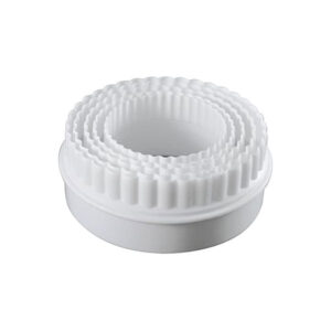 Double Sided Round Cookie Cutter Set of 5