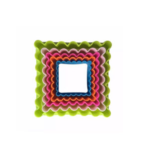 Double Sided Square Cookie Cutter Set of 5