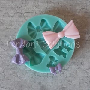 Fondant Solutions Bows Multi Mould