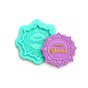 Silicone Diwali Mandala Disk Mould