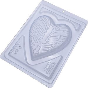 BWB Skeleton Heart Mould