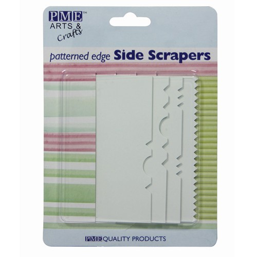 PME Pattern Edge Side Scraper Set of 4