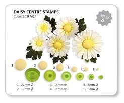 Daisy Center Stamps