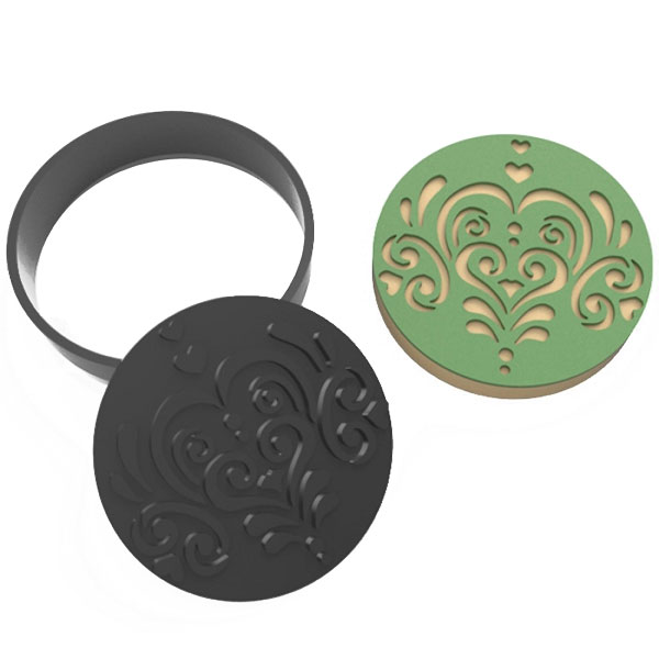 Cookie Cut & Press Round Set 1
