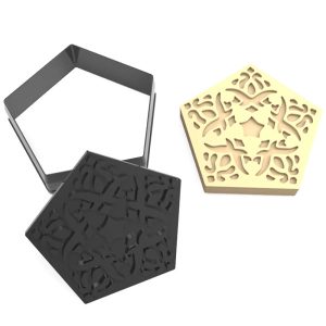 Cookie Cut & Press Pentagon 1
