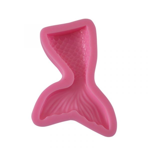 Silicone Mermaid Tail Mould Large