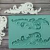 Silicone Butterfly Scroll Mould