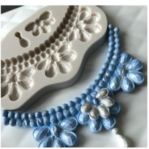 Silicone Gemstone Necklace Mould