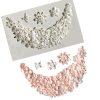 Silicone Floral Swag Large Mould