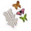 Silicone Triple Butterfly Mould