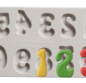 Silicone Groovy Alphabet and Number Set