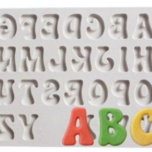 Silicone Groovy Alphabet and Number Set