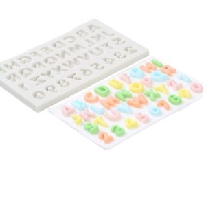 Silicone Mini Domed Alphabet Mould