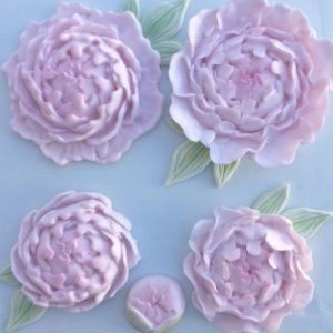 Silicone Large Peony Set Mould