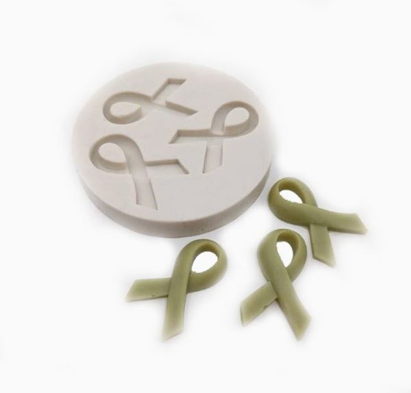 Silicone Awareness Ribbon Mould