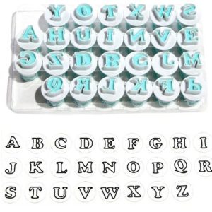 Alphabet Plunger Cutter Uppercase Set