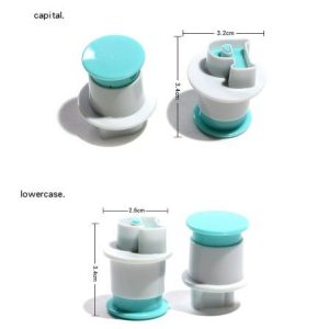 Alphabet Plunger Cutter Uppercase Set