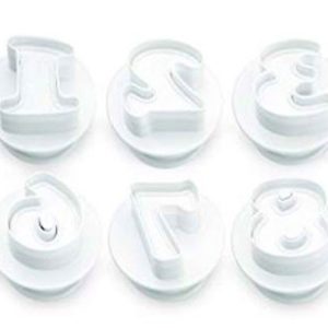 Numbers Plunger Cutter Set