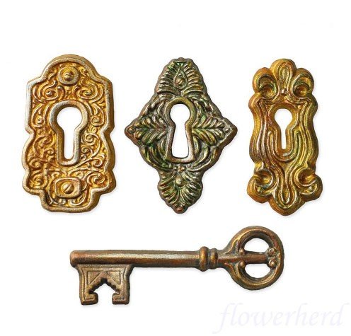 Silicone Lock & Key Mould