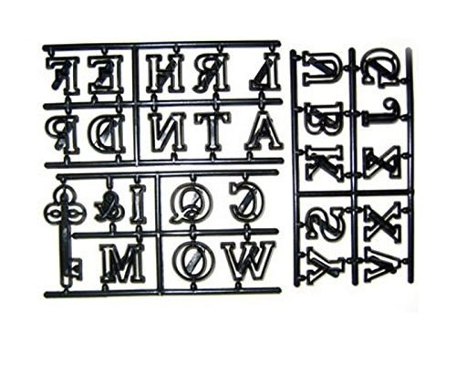 Large Alphabet Cutter Set