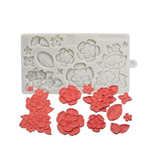 Silicone Embroidery Flower Mould