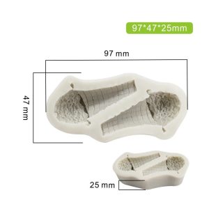 Silicone Ice Cream on Cone Mould