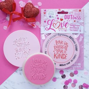 Sweet Stamp Outboss Expressions Love is Patient Love is Kind