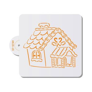 PYO Cookie Stencil Gingerbread House