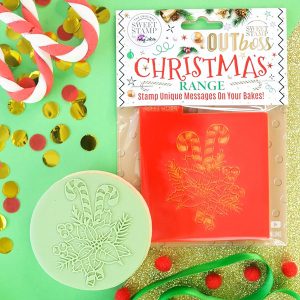 Sweet Stamp Outboss Christmas Candy Poinsettia