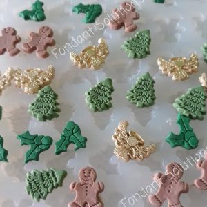 Fondant Solutions Christmas Fon Fetti Mould