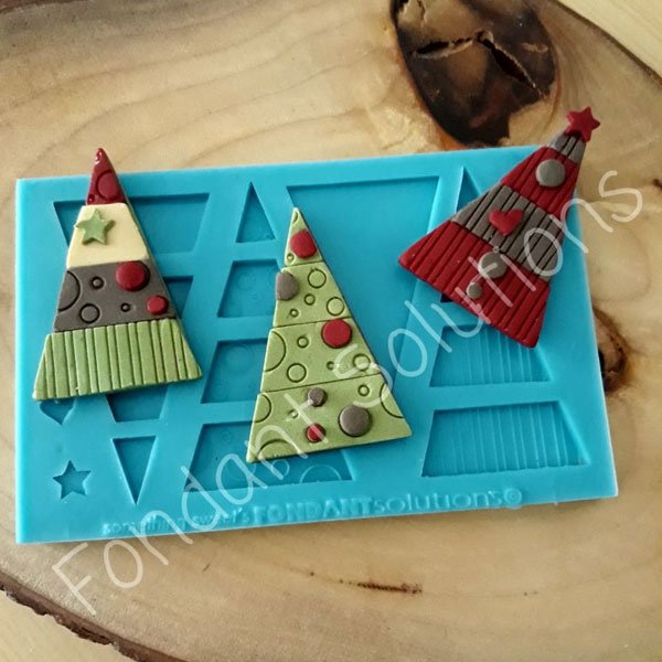 Fondant Solutions Christmas Tree Create It Mould
