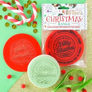 Sweet Stamp Outboss Circle Merry Christmas