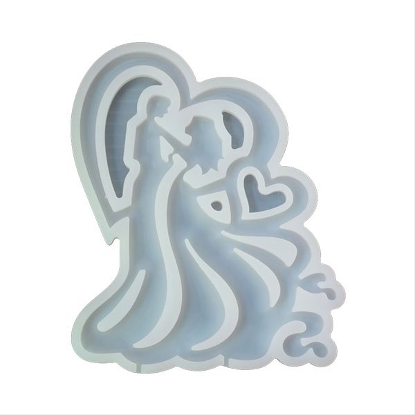 Silicone Couple Lollipop Mould