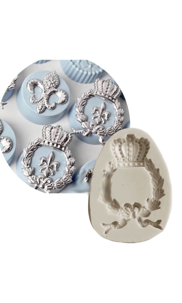 Silicone Crown Wreath Mould