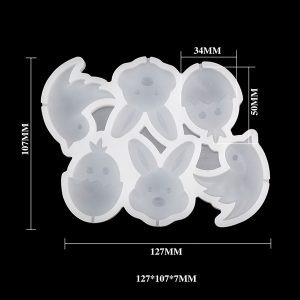 Alternative view of Silicone Easter Theme Lollipop Mould