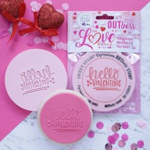 Sweet Stamp Outboss Expressions Hello Valentine