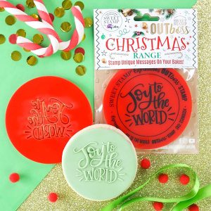 Sweet Stamp Outboss Christmas Joy to the World Fun