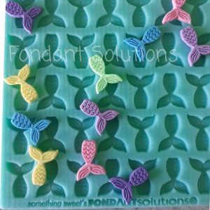Fondant Solutions FonFetti Mermaid Tails Mould