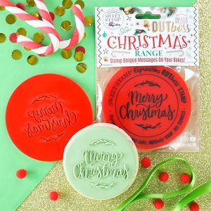 Sweet Stamp Outboss Merry Christmas Laurel