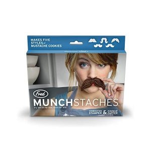 Fred Munchstache Cookie Stamp Set