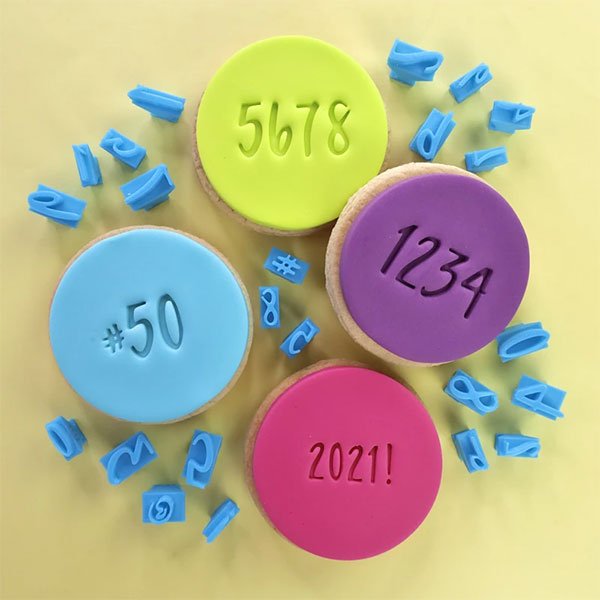 Sweet Stamp Mini Message Script Add Ons Number & Symbols
