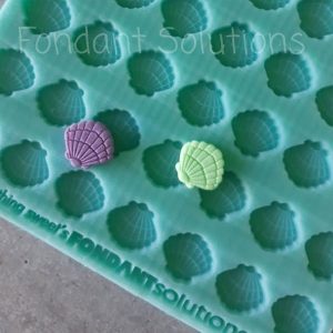 Fondant Solutions FonFetti Shells Mould