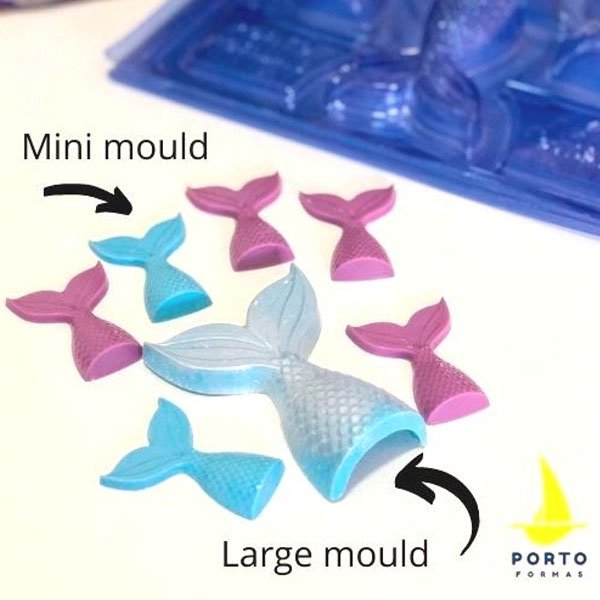 Porto Formas Mini Mermaid Tails Mould - Image 3