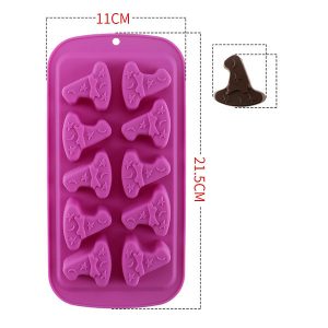 Alternative view of Silicone Wizard Hats Chocolate Mould