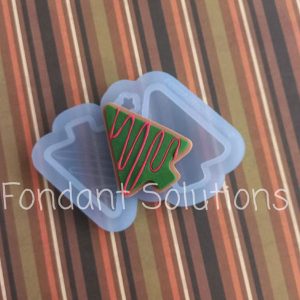 Fondant Solutions Christmas Tree Zigzag Mould