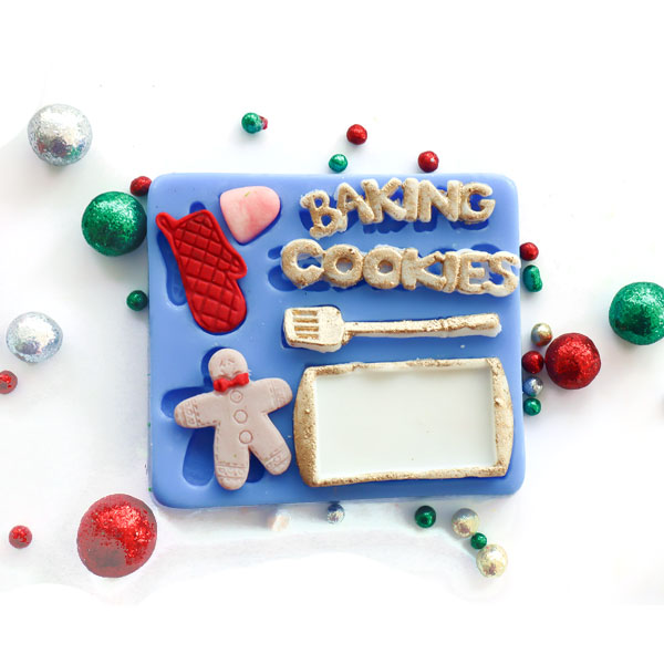 Silicone Christmas Baking Cookies Mould