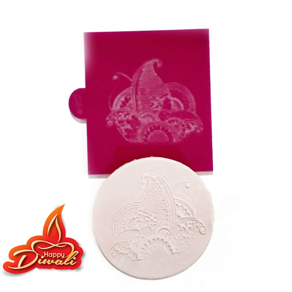 Fondant Debosser Paisley 1