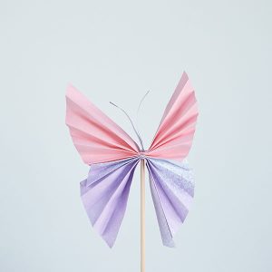 Paper Butterfly Fan Small