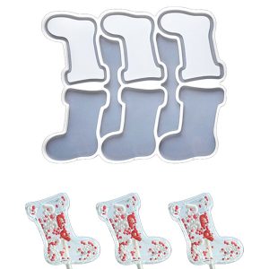 Silicone Sock Lollipop Mould